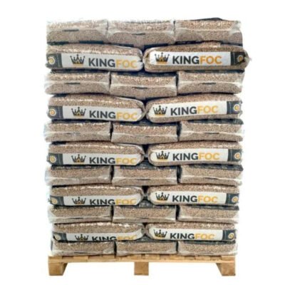 Pellets de madera KINGFOC de 77 sacos - Imagen 2