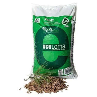 Pellets de madera ECOLOMA de 70 Sacos